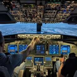 Boeing 737NG-simulator vliegen